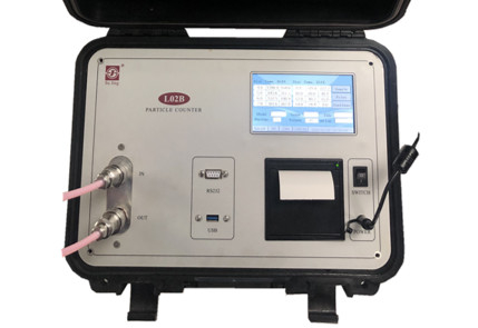 L02B Portable Liquid(Oil) Particle Counter For Laboratory Analysis