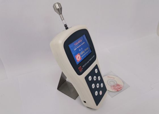 Light Source Handheld Particle Counter For Cleanroom Monitoring