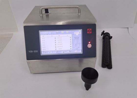 Beli Sensitivitas Tinggi 0,5um Cleanroom Penghitung Partikel Elektronik 50LPM pembuatan online