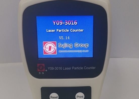 Y09-3016 Handheld Laser Air Particle Counter 0.1cfm Flow Rate