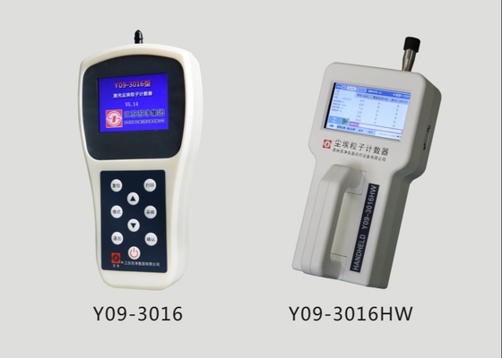 Touch Screen Air Laser Dust Particle Counter In Pharma Factory