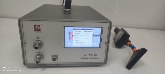 Digital Aerosol Photometer For HEPA Filters Auto Zero